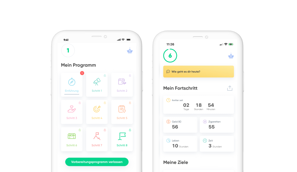 Anwendungs Screenshots